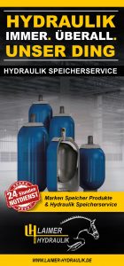 Hydraulikspeicher Service der Laimer Hydraulik GmbH