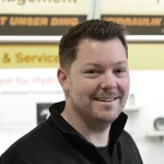 Florian Barrenpohl, Serviceleiter, Elektrofachkraft der Laimer Hydraulik GmbH